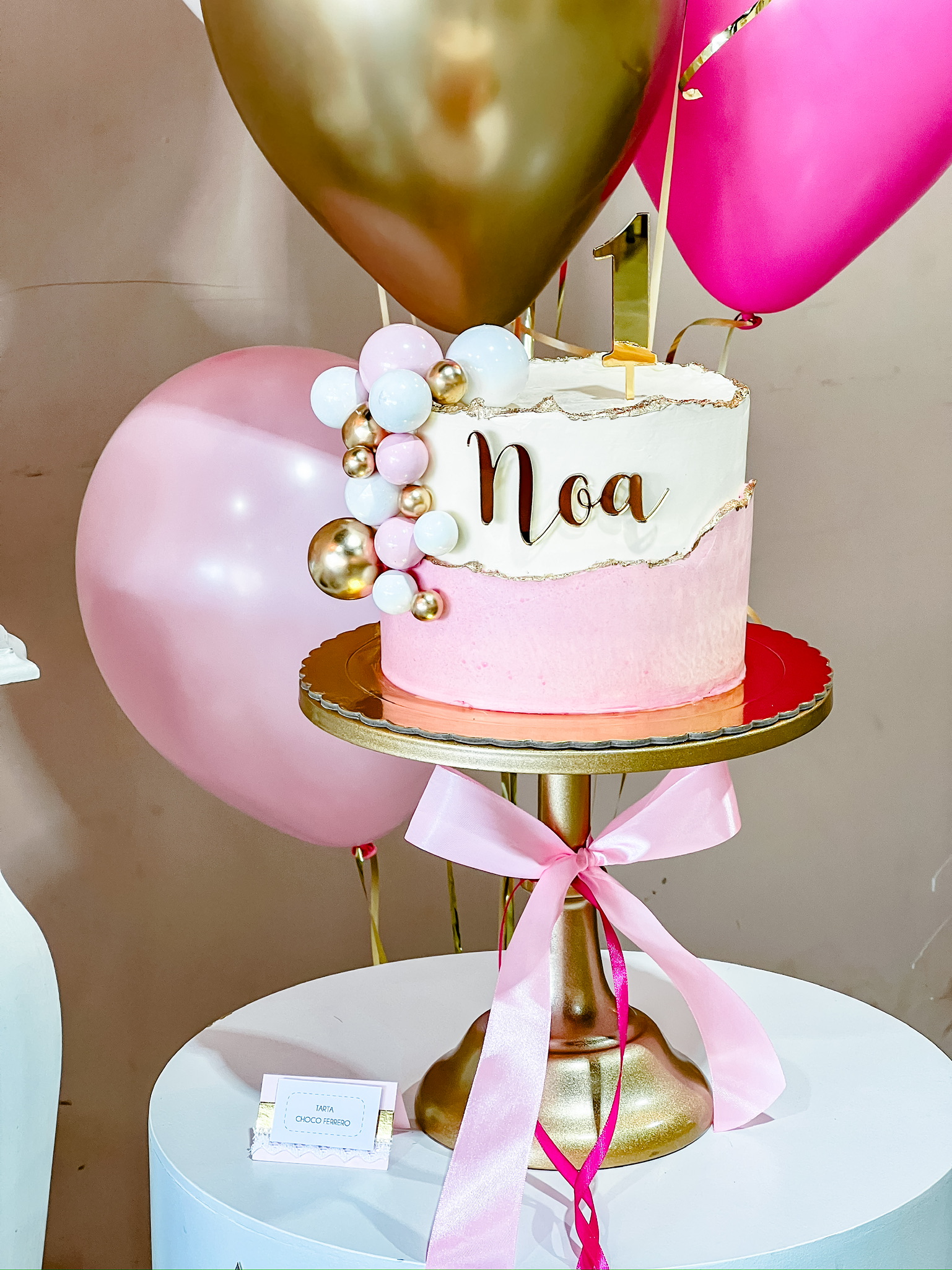 Tarta estilo coquette